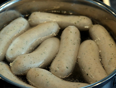 weisswurst-zubereitung